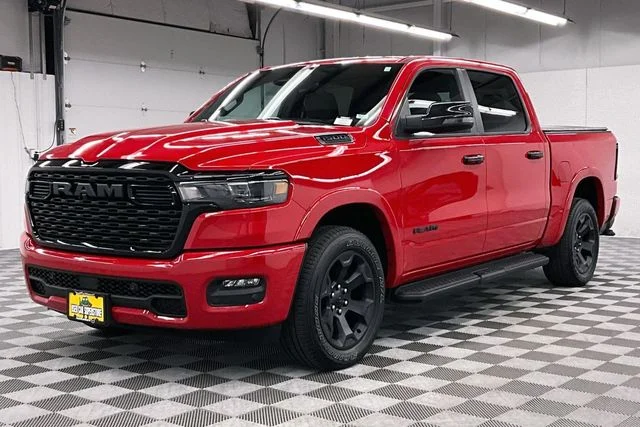 Used 2025 Flame Red Clearcoat Ram Big Horn/Lone Star image 13