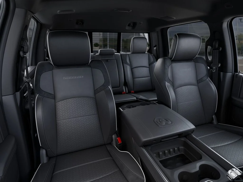 New 2025 Forged Blue Metallic Exterior Paint RAM Laramie image 16