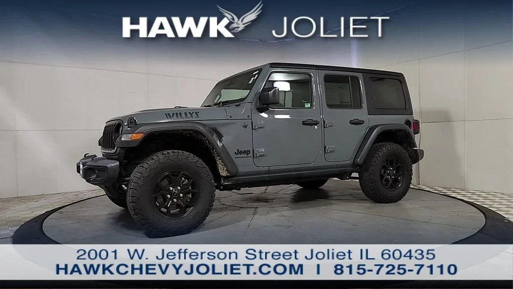 Used 2024 Gray Jeep Willys image 4