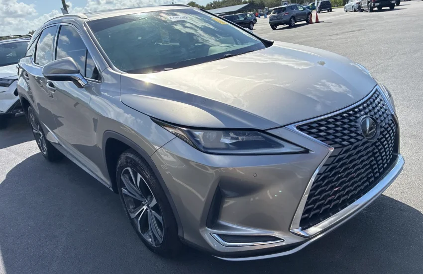 Used 2020 Silver Lexus 350 image 3