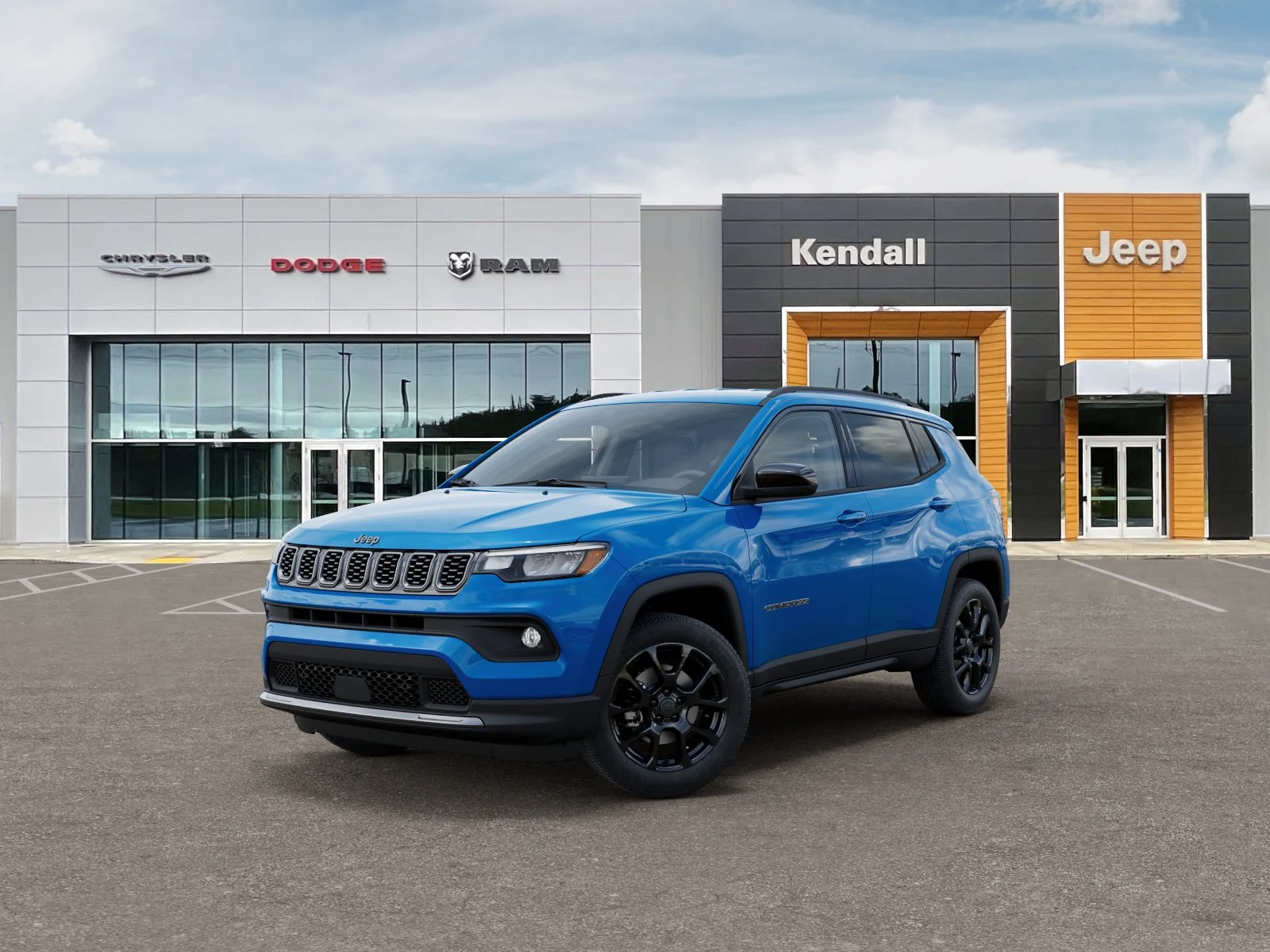 New 2026 Hydro Blue Pearl-Coat Exterior Paint Jeep Latitude image 29
