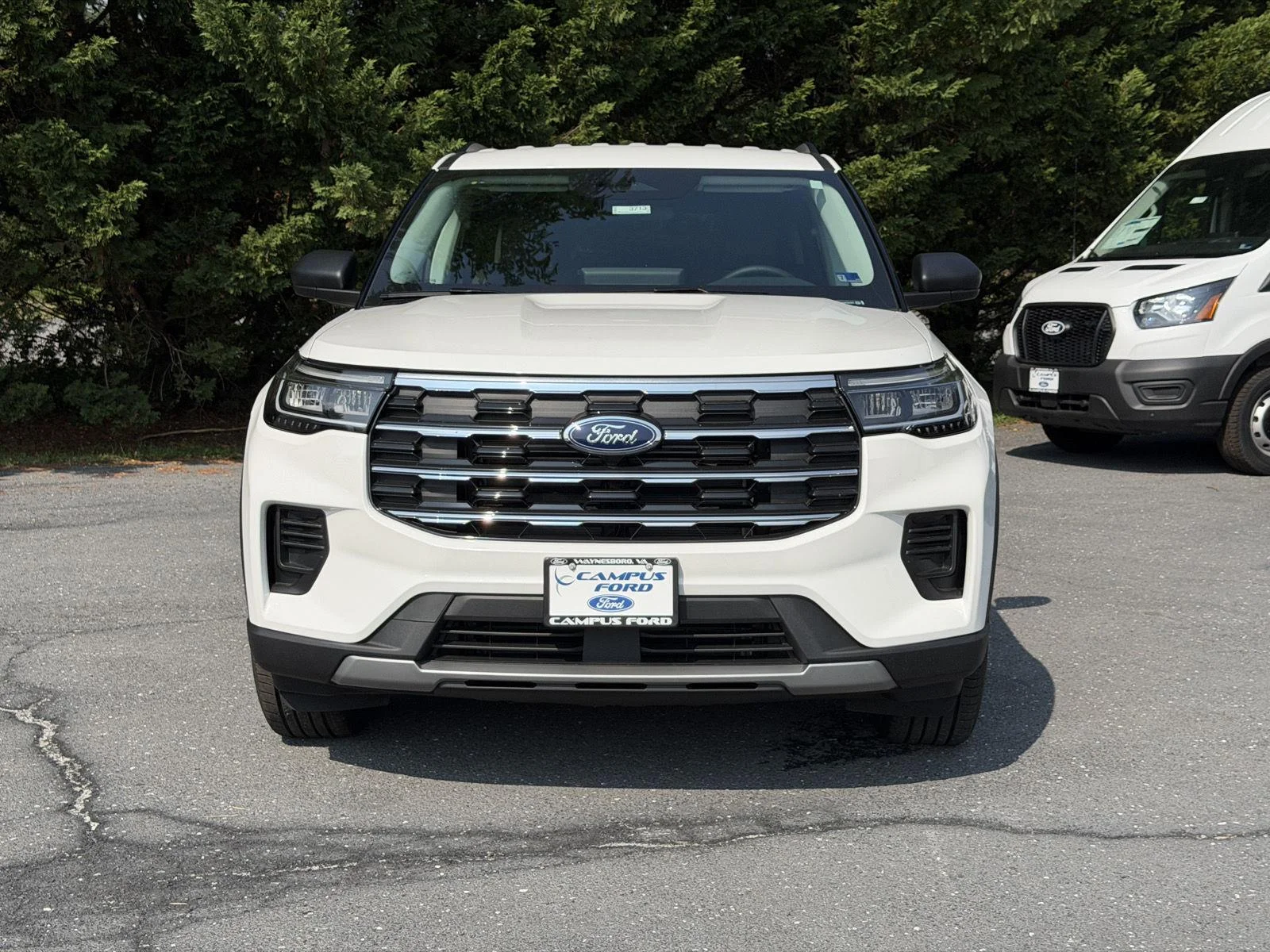 New 2026 Star White Metallic Tri-Coat Ford Active image 2