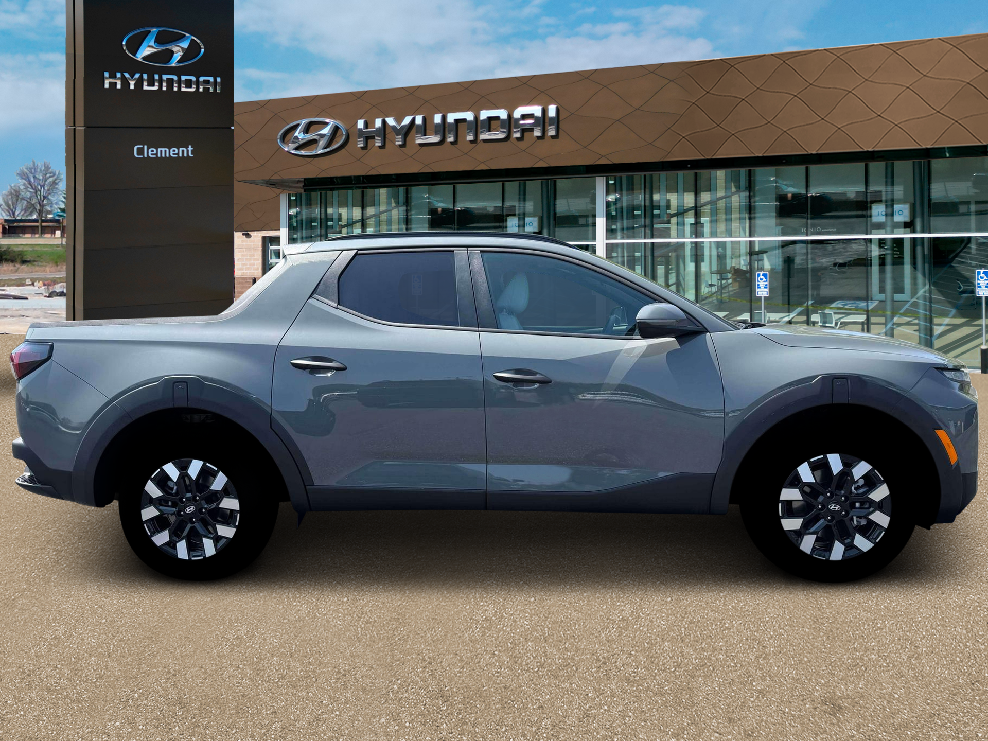 New 2026 Gray Hyundai SEL AWD image 9