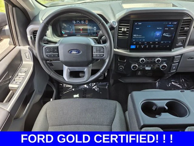 Certified Used 2025 Black Metallic Ford XLT image 12