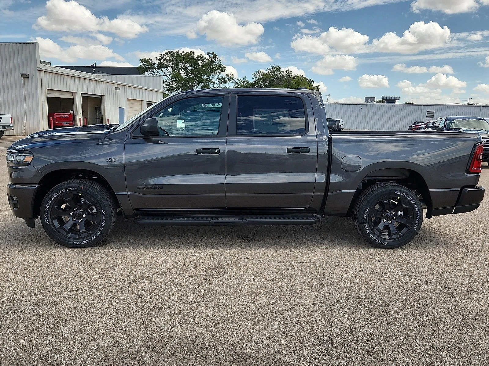 New 2026 Granite Crystal Metallic Clear-Coat  Paint Ram EXPRESS CREW CAB 4X4 5