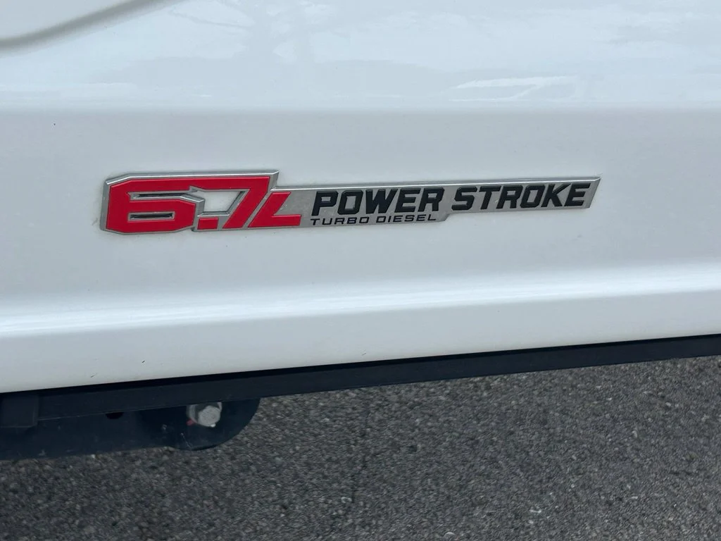 Used 2024 Oxford White Ford LARIAT LIFTED BLACK WIDOW PKG image 19