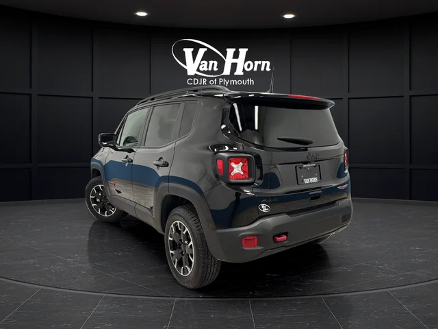 Used 2023 Black Clearcoat Jeep Trailhawk image 5
