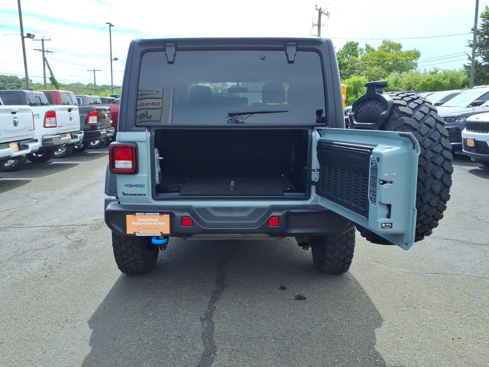 Used 2023 Gray Jeep Willys 4xe image 7