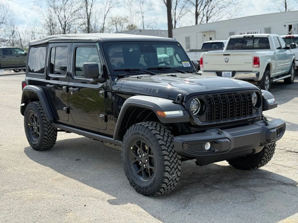 New 2026 Black Clear-Coat Exterior Paint Jeep Willys image 4