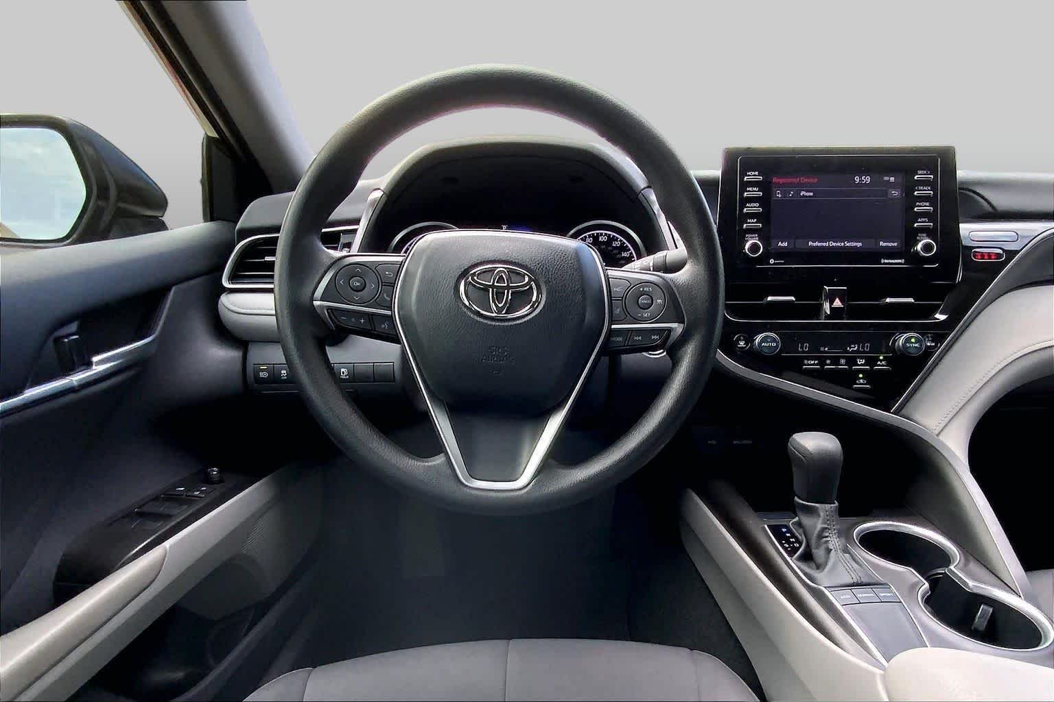 Used 2024 Midnight Black Metallic Toyota LE image 5