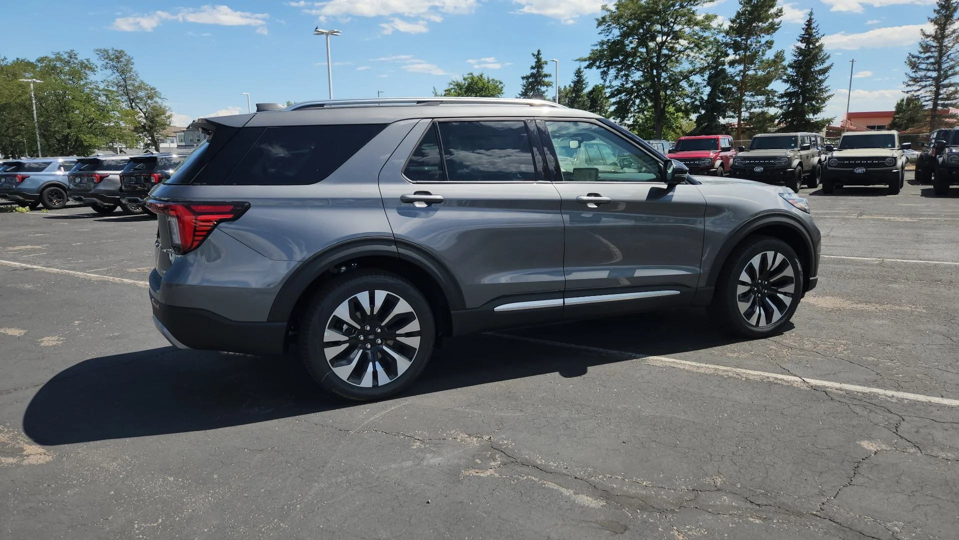 New 2026 Carbonized Gray Metallic Ford Platinum image 8
