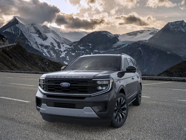 New 2026 Gray Metallic Ford Platinum image 2