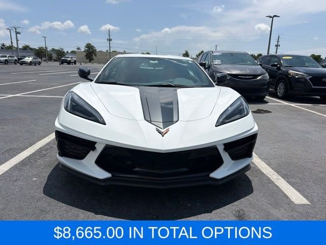 Used 2023 White Chevrolet Stingray image 2