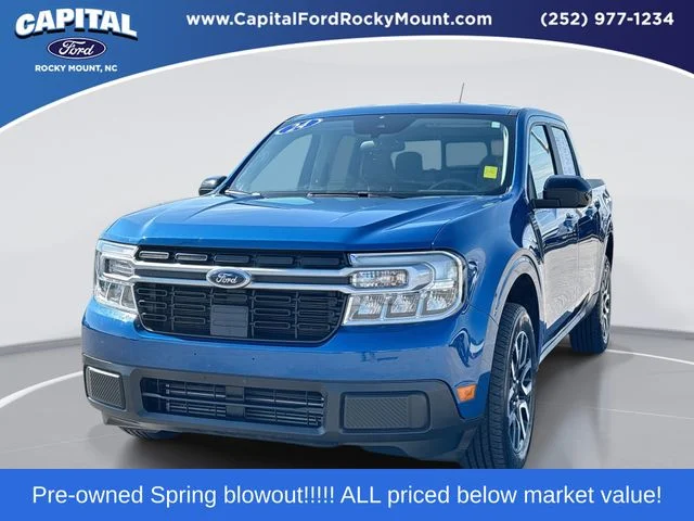 Used 2024 Blue Ford Lariat image 1