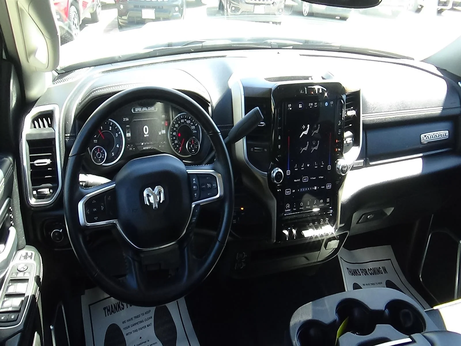 Certified Used 2024 Bright White Clear Coat (pw7) RAM Laramie image 13