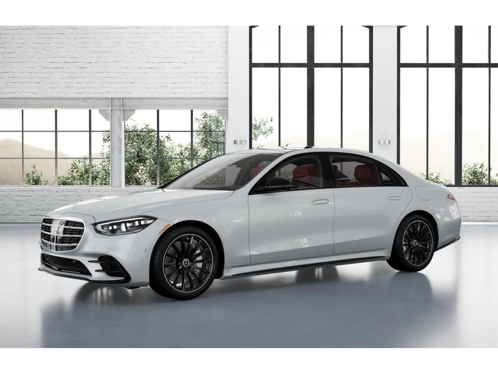 New 2026 MANUFAKTUR Moonlight White Metallic Mercedes-Benz S 580e image 37