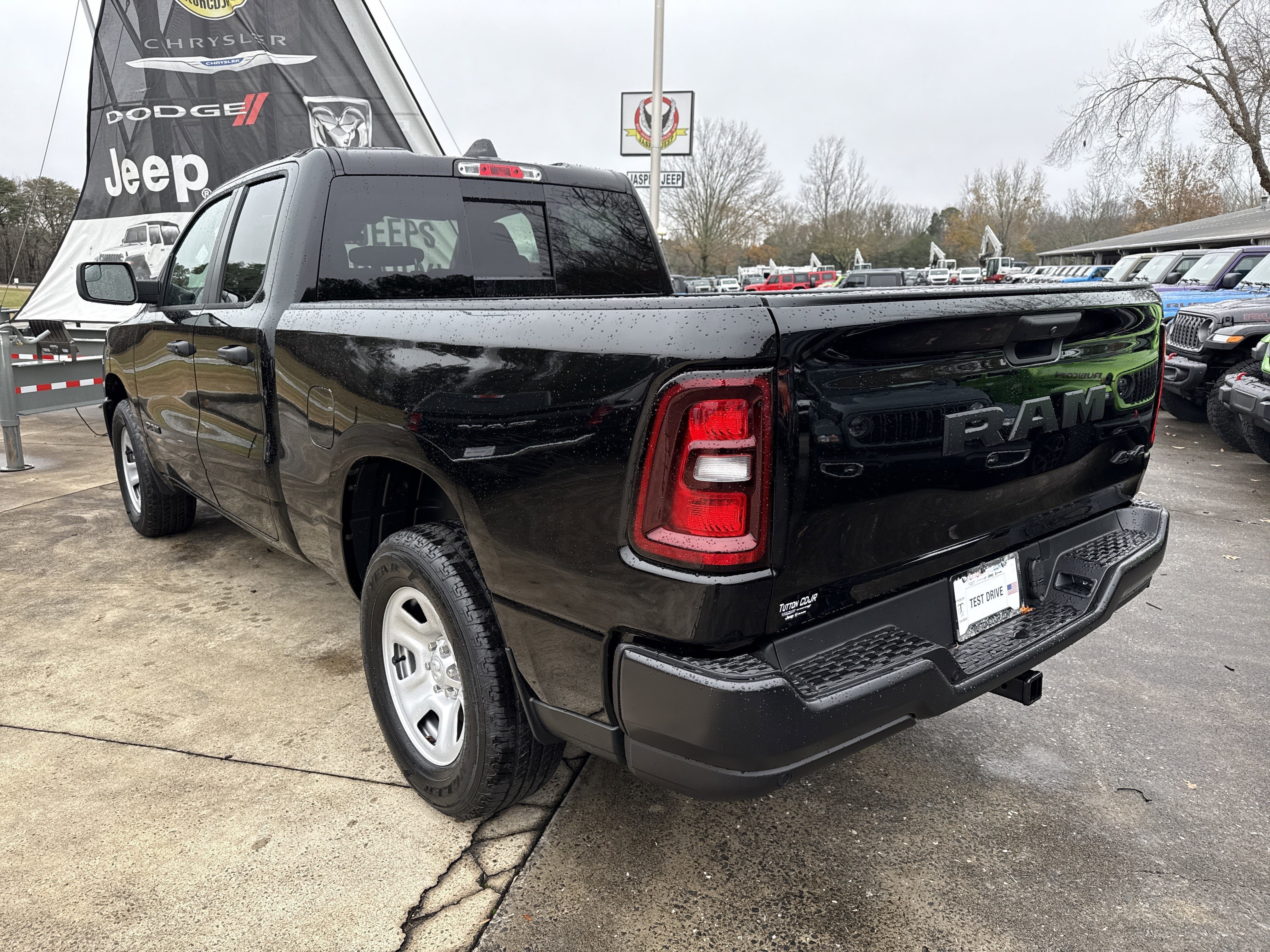 New 2026 Diamond Black Crystal Pearlcoat RAM Tradesman image 5