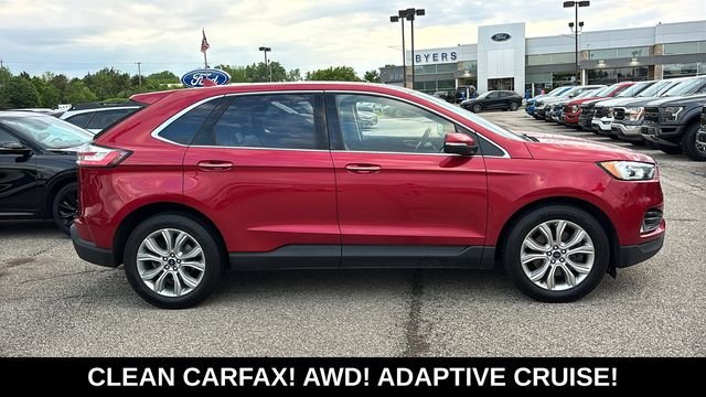Used 2020 Rapid Red Metallic Tinted Clearcoat Ford Titanium image 28