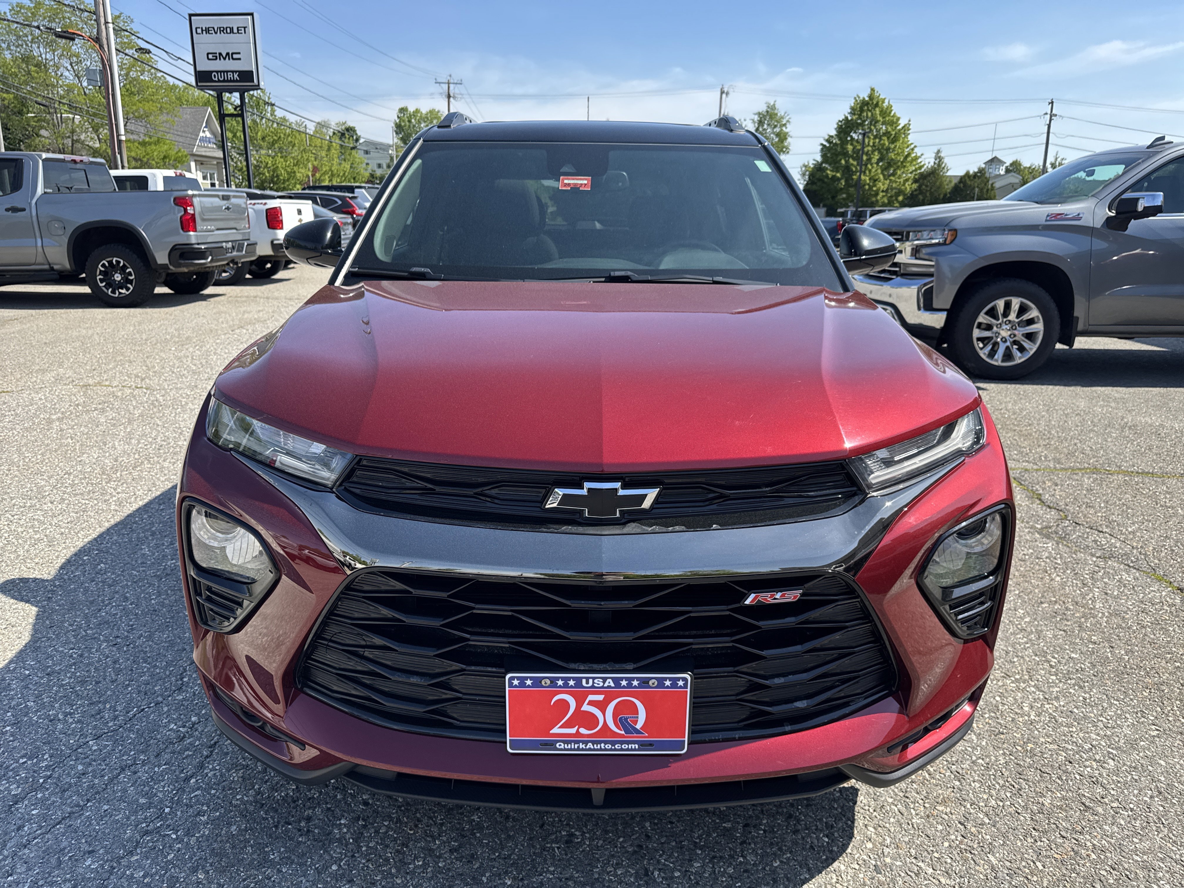 Used 2022 Crimson Metallic Chevrolet RS image 2