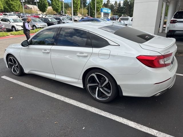 Used 2020 Platinum White Pearl Honda Sport 2.0T image 3