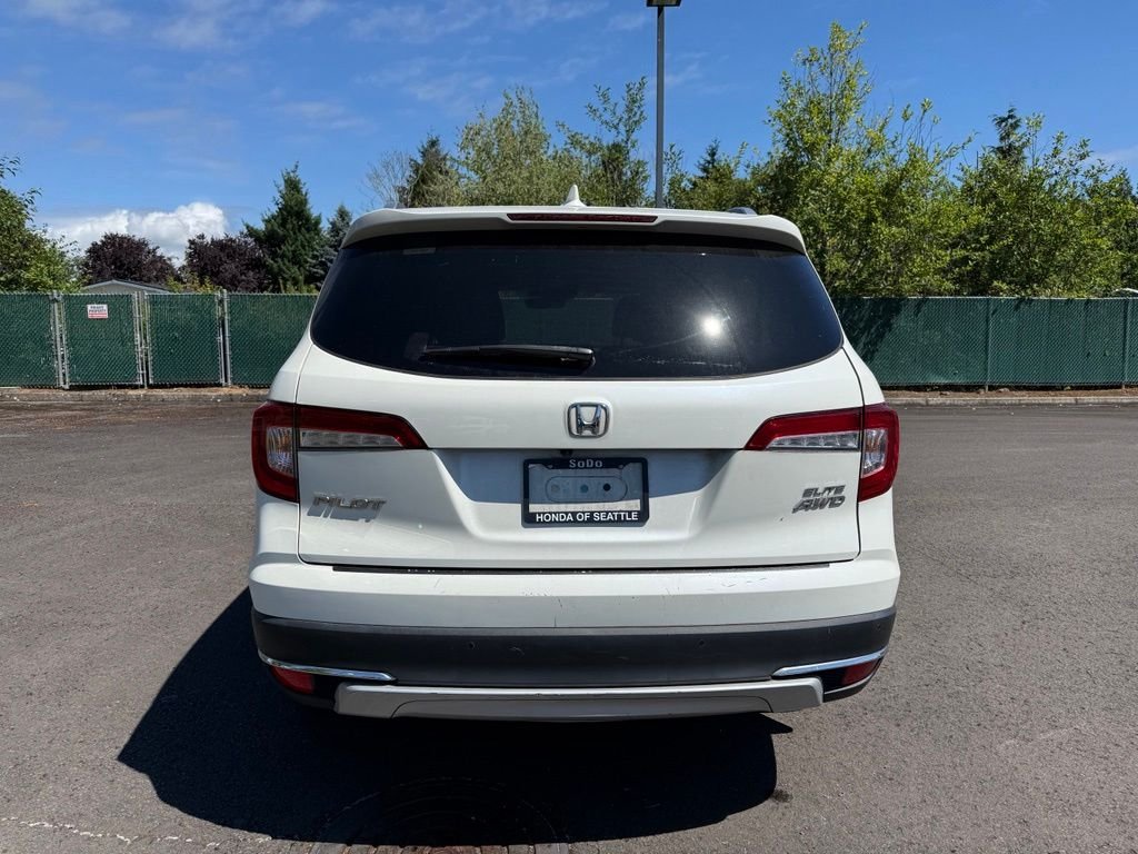 Used 2019 White Diamond Pearl Honda Elite image 6