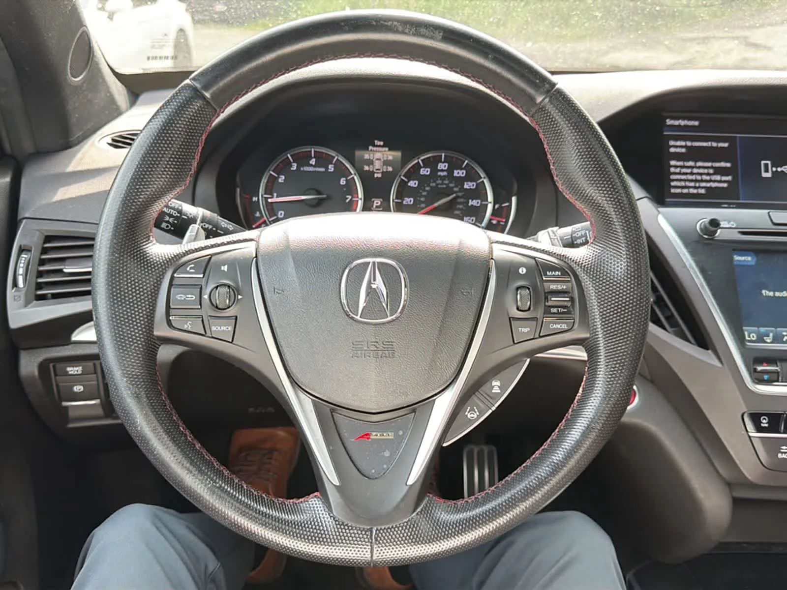 Used 2020 Majestic Black Pearl Acura w/Technology/A-Spec Pkg image 10