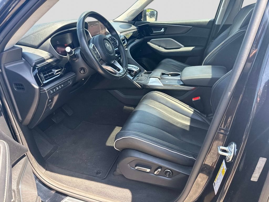 Used 2023 Black Acura Advance image 22