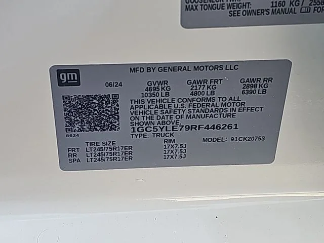 Used 2024 White Chevrolet Work Truck image 36
