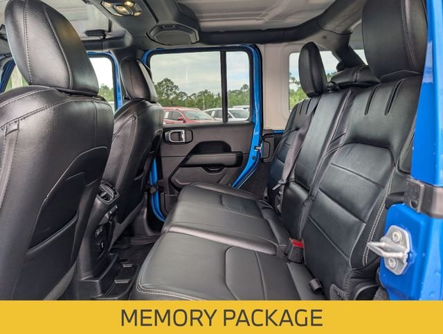 Used 2022 Blue Jeep Unlimited Sahara 4xe image 25