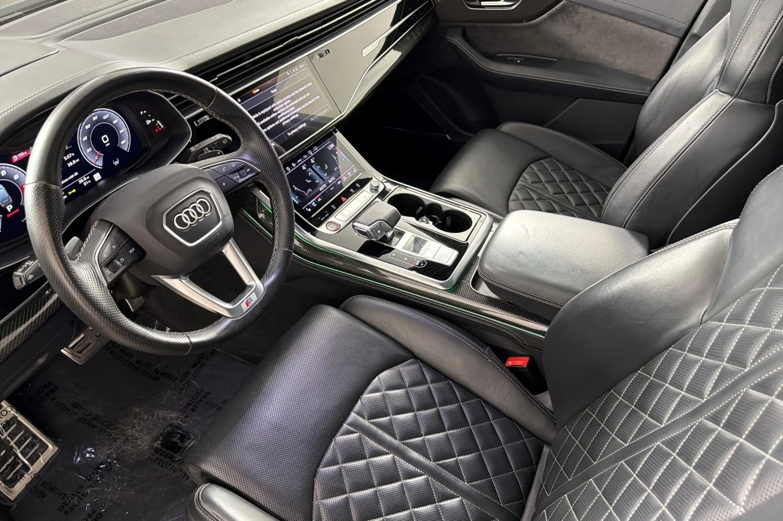 Used 2022 Mythos Black Metallic Audi Prestige 4.0 TFSI quattro image 9