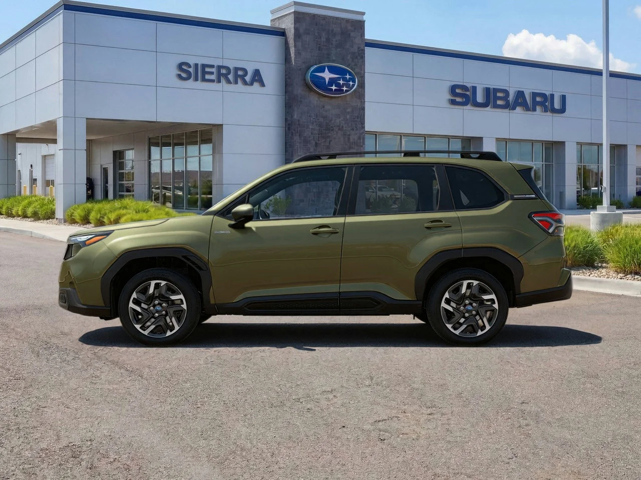 New 2026 AUTUMN GREEN METALLIC Subaru Premium Hybrid image 4