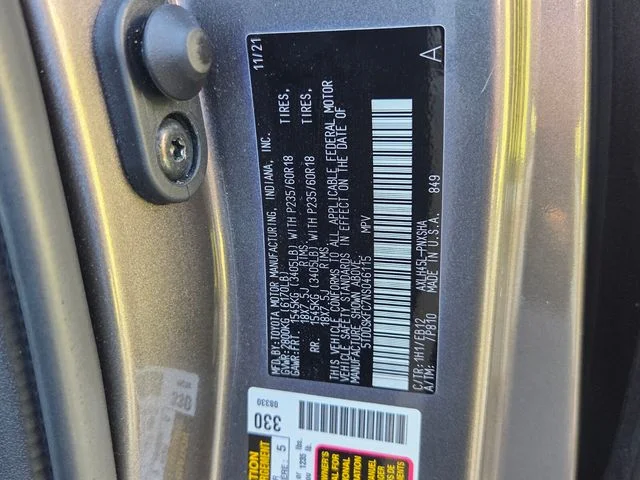 Used 2022 Gray Toyota XSE image 21