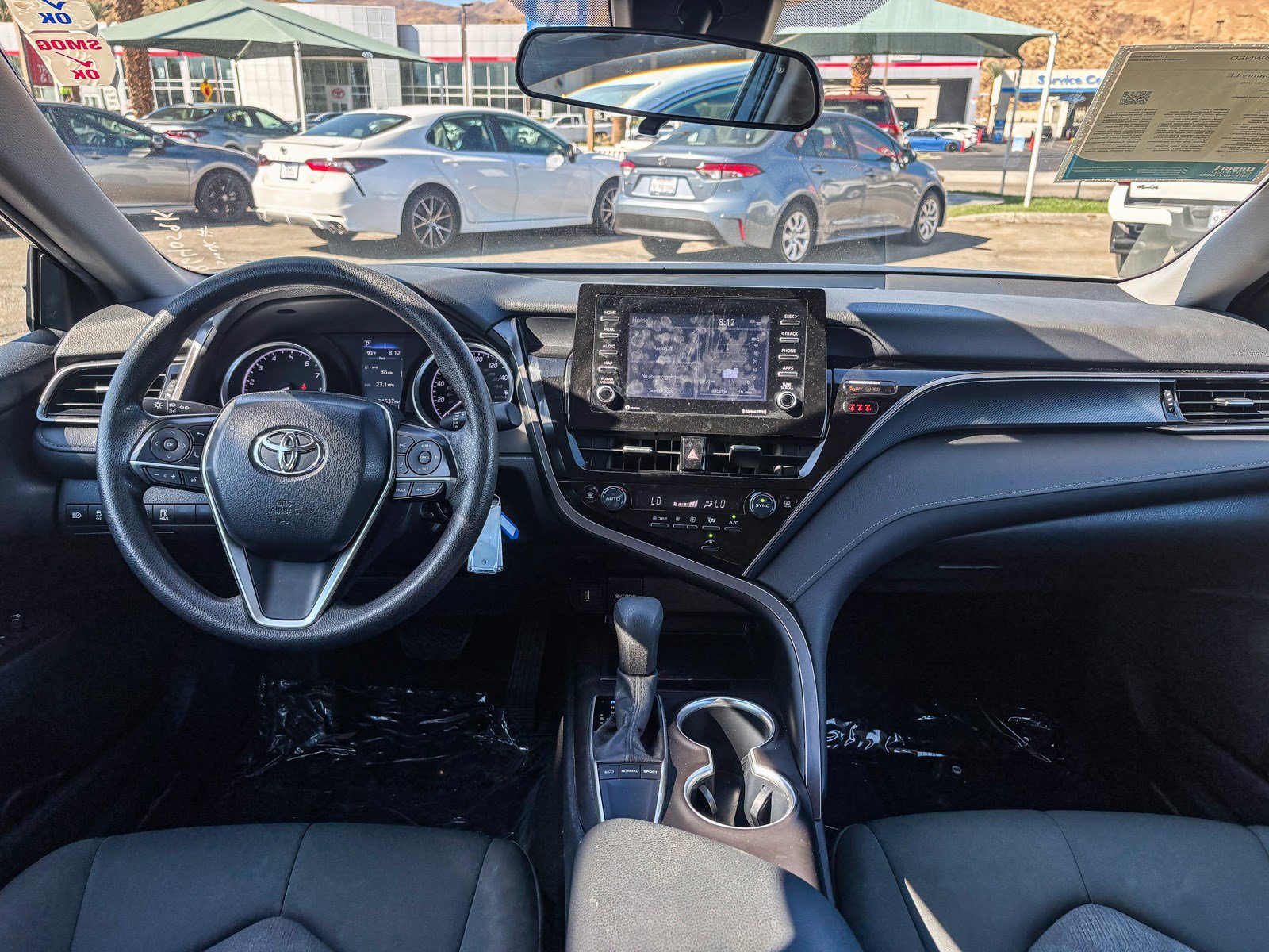 Certified Used 2024 Midnight Black Metallic Toyota LE image 15