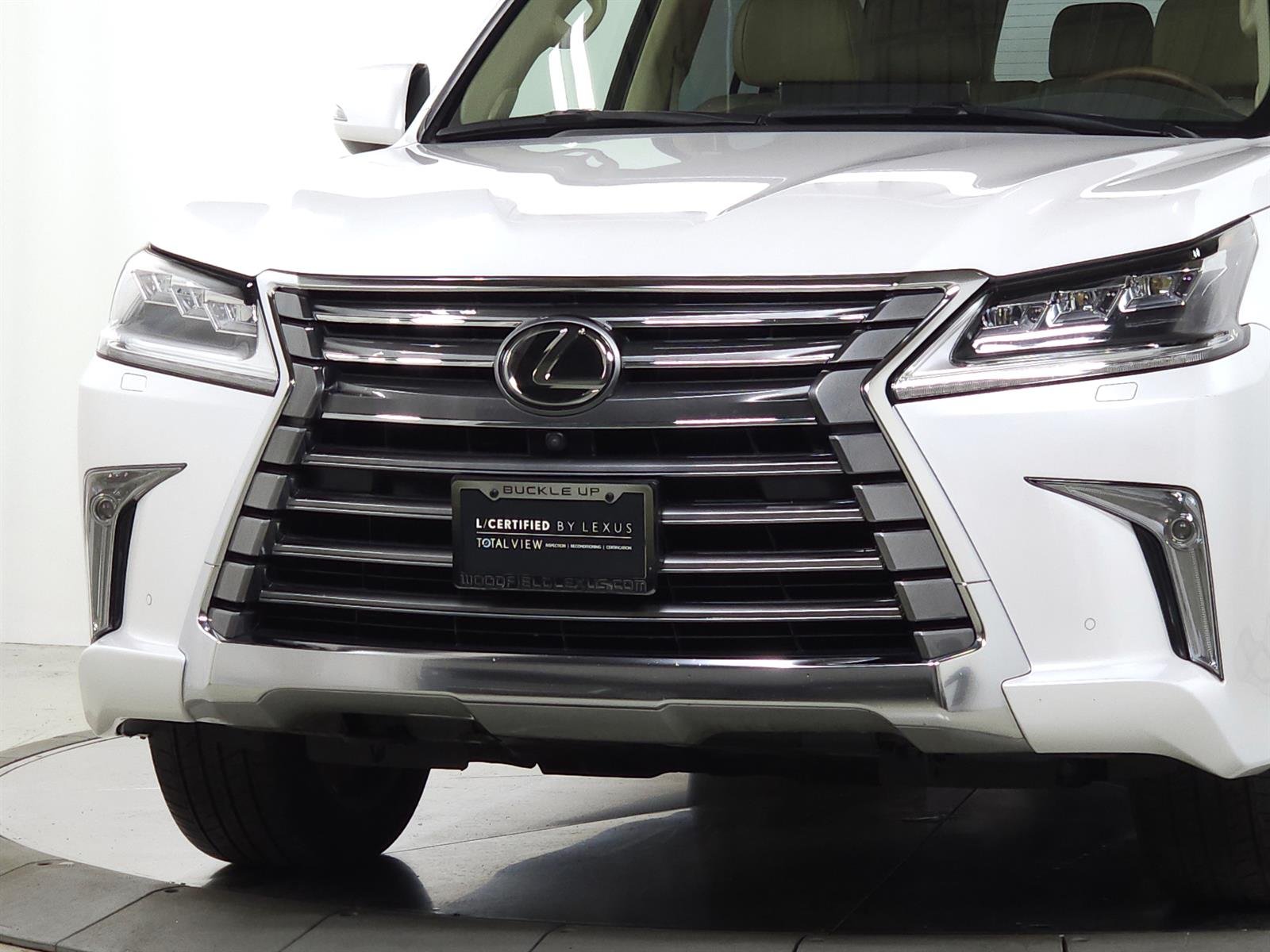 Certified Used 2021 White Lexus Two-Row image 3