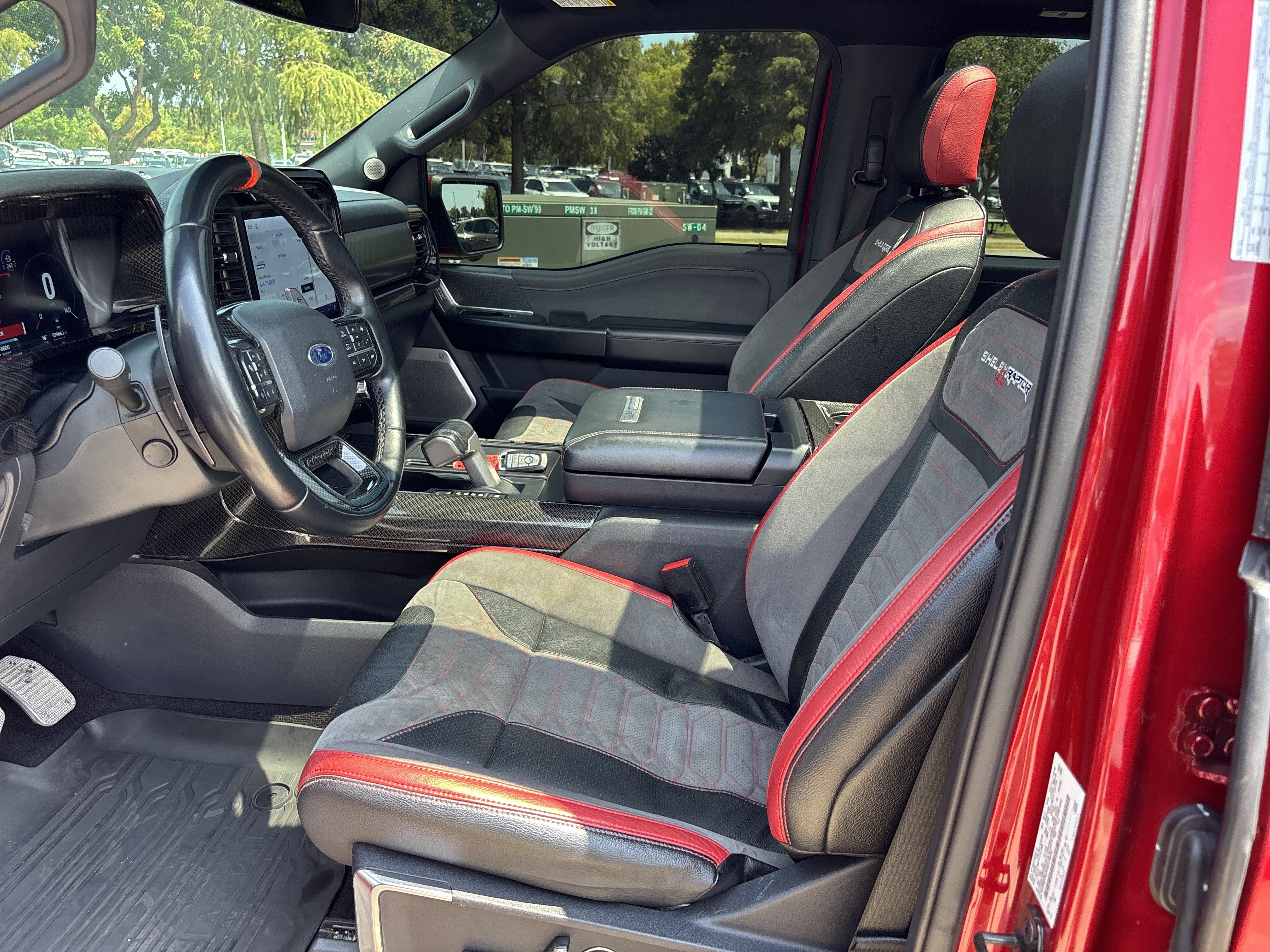 Used 2021 Rapid Red Metallic Tinted Clearcoat Ford Shelby Raptor Baja SuperCrew 4WD image 22