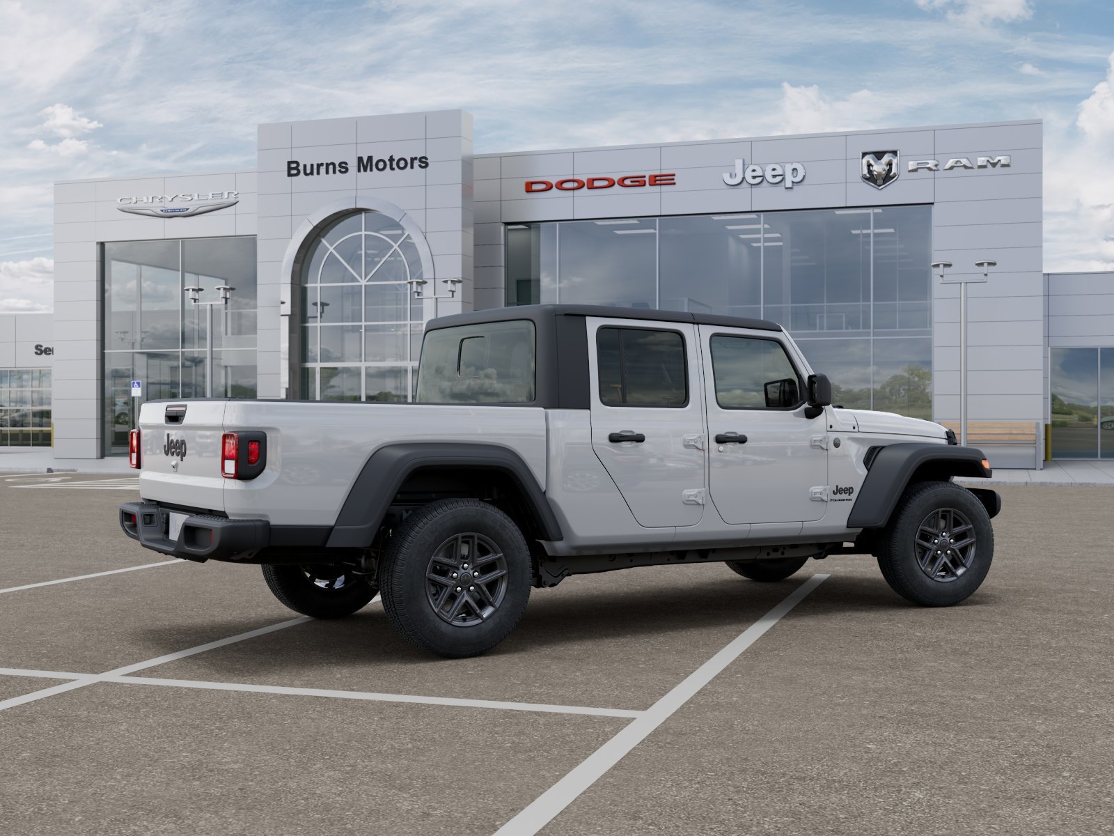 New 2026 Bright White Clear-Coat Exterior Paint Jeep Sport image 30