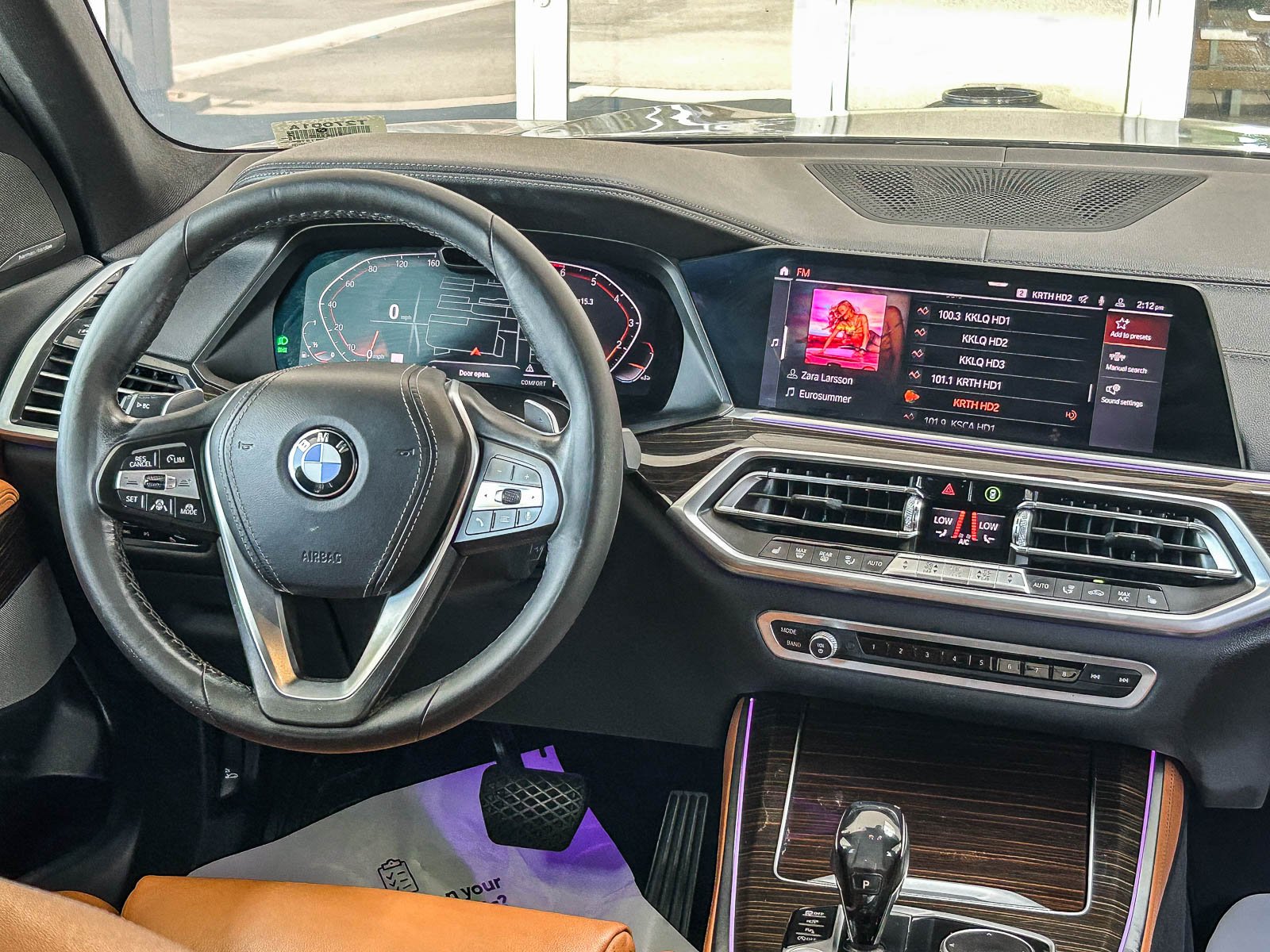 Used 2019 BLACK SAPPHIRE ME BMW SAV XDRIVE50I image 12