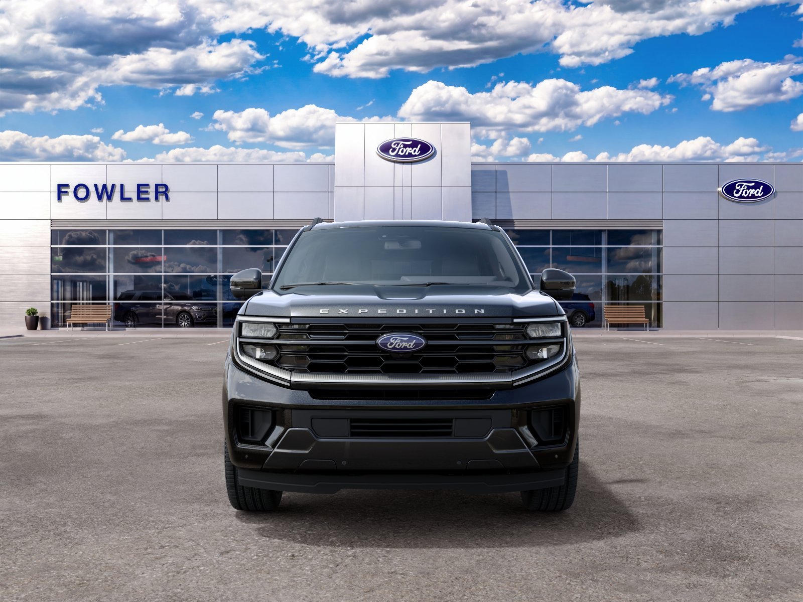 New 2027 Agate Black Metallic Ford Platinum image 35