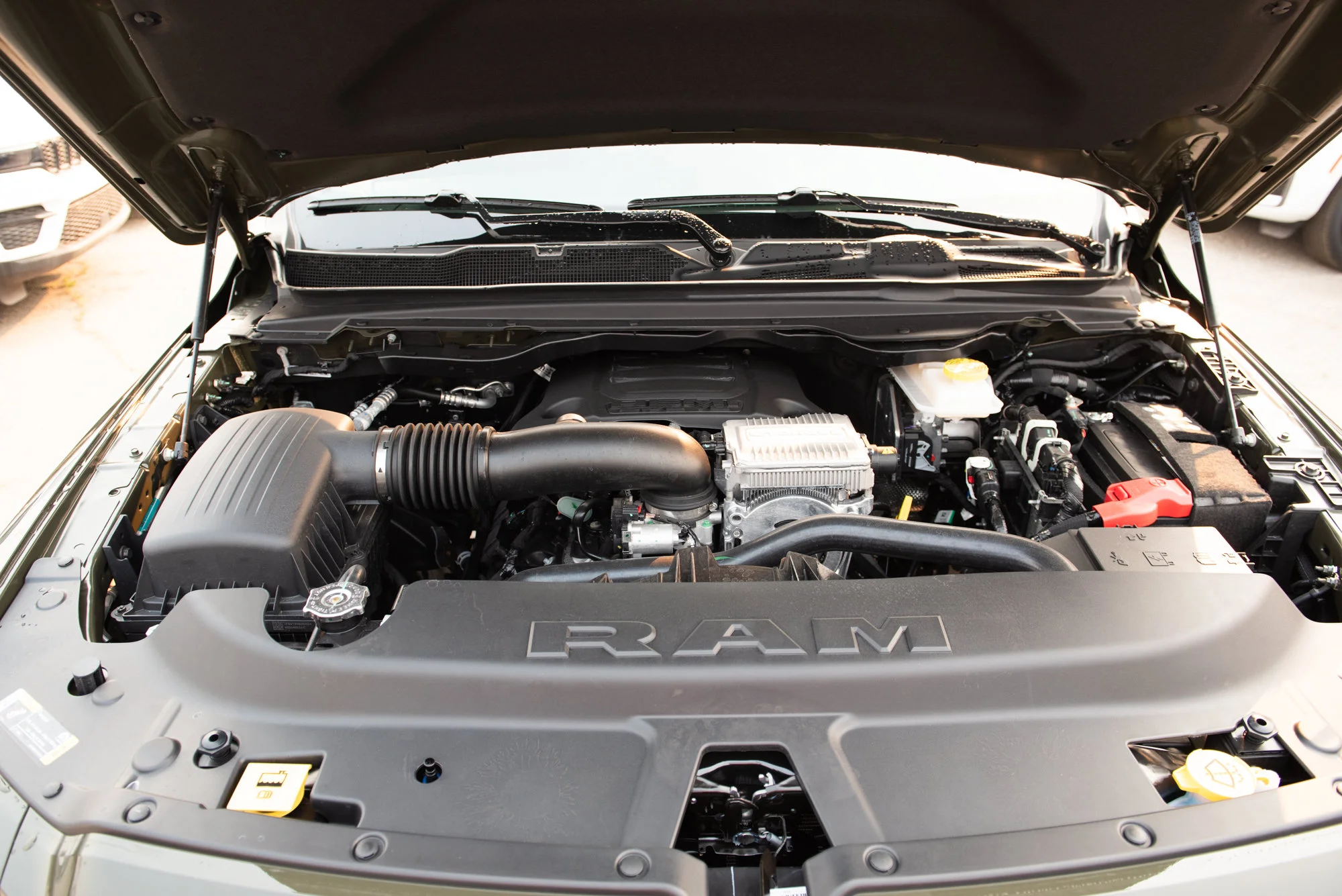 New 2026 Tan RAM Big Horn* Crew Cab 4x4, HEMI V8 image 12