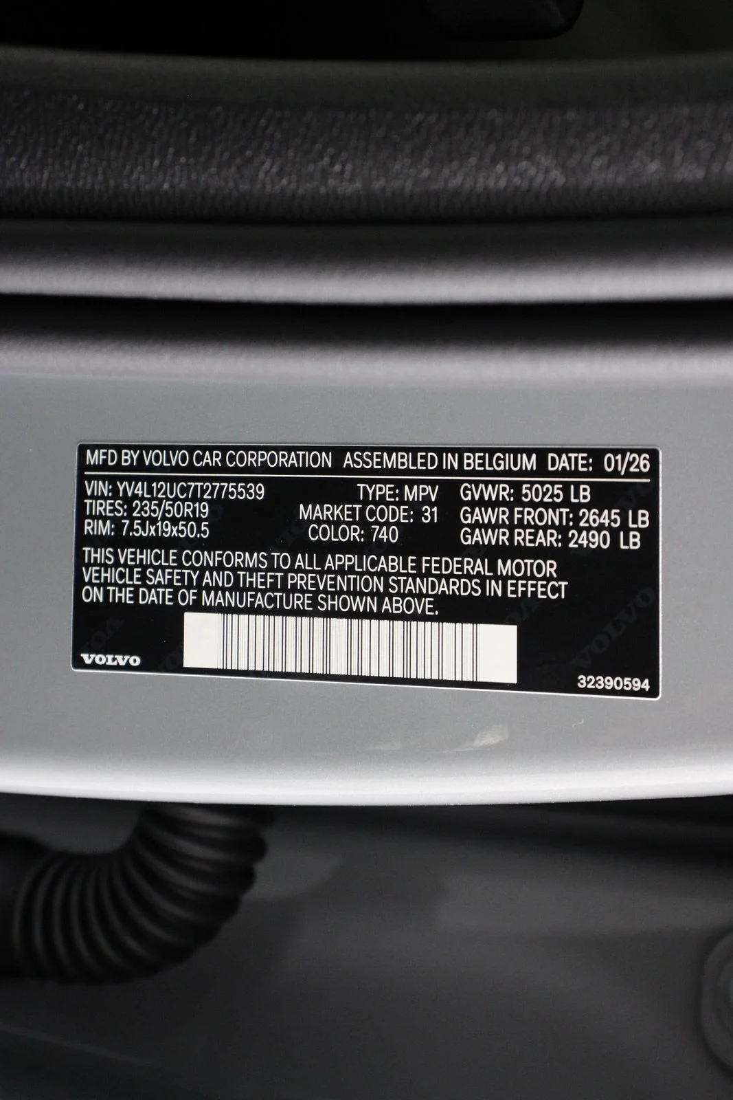 New 2026 Gray Volvo B5 Plus image 17