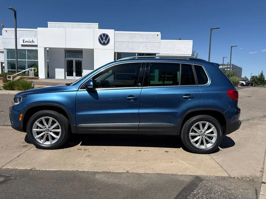 Used 2017 Blue Volkswagen 2.0T Wolfsburg Edition image 2