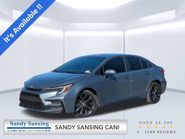 Used 2023 Silver Toyota SE image 1