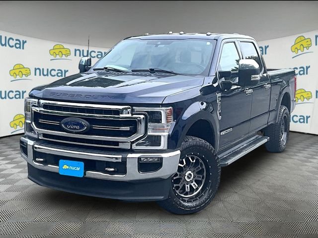 Used 2022 Blue Ford Lariat image 12
