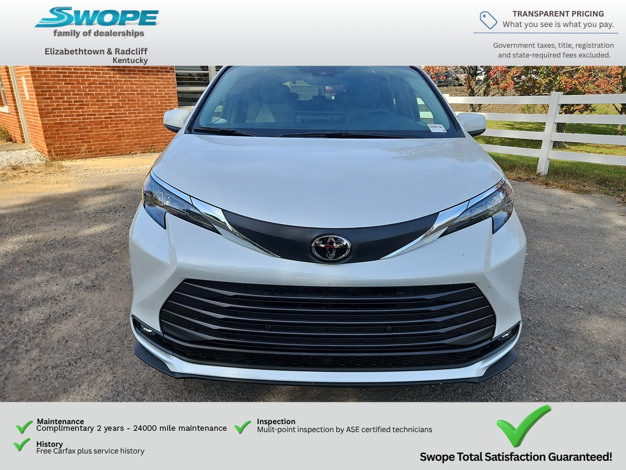 Used 2026 Wind Chill Pearl Toyota XLE image 8