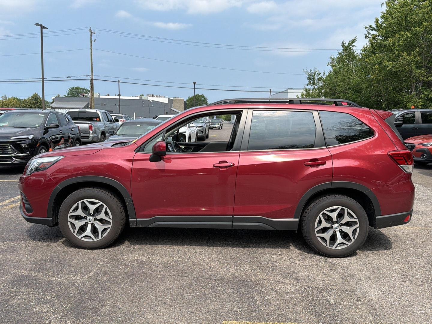 Used 2023 Crimson Red Pearl Subaru Premium image 11