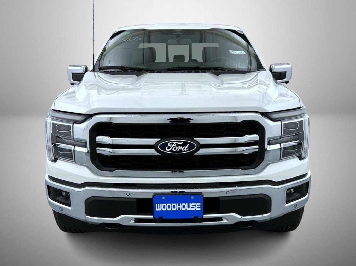 New 2026 Star White Metallic Tri-Coat Ford Lariat image 2
