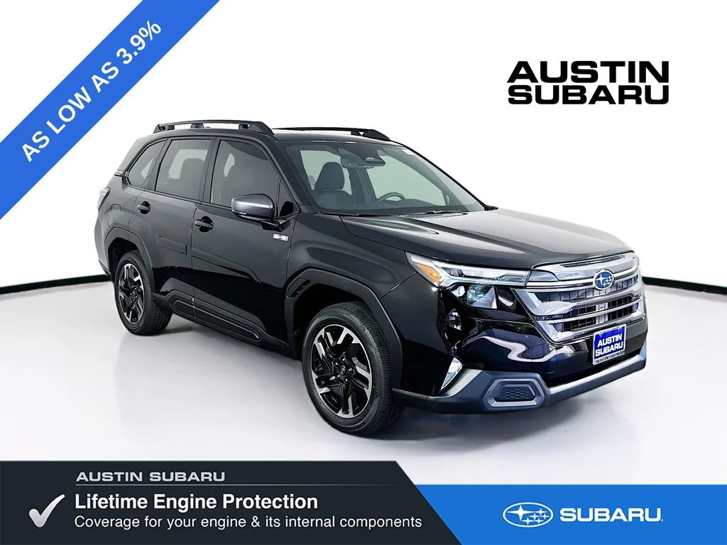New 2026 CRYSTAL BLACK SILICA Subaru Limited Hybrid image 1