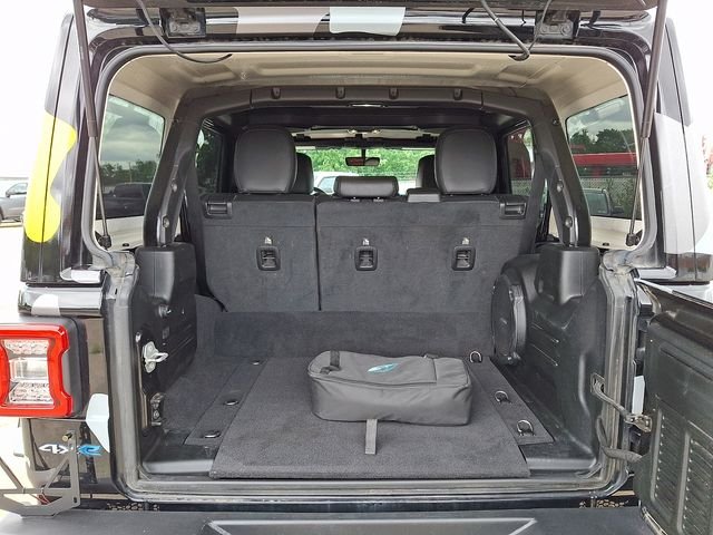 Used 2021 Black Jeep Unlimited Sahara 4xe image 30