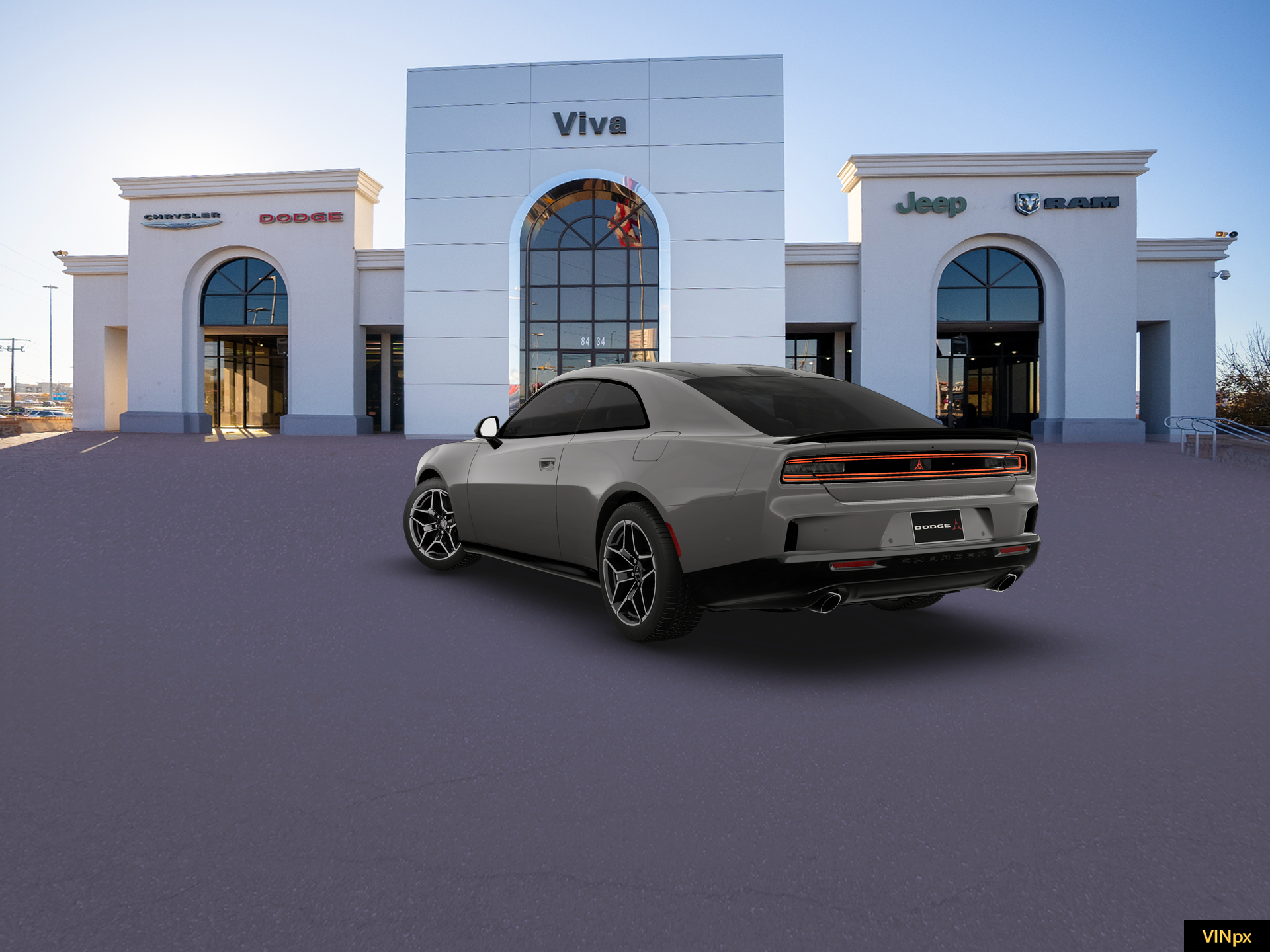 New 2026 Destroyer Gray Exterior Paint Dodge Scat Pack Plus image 5