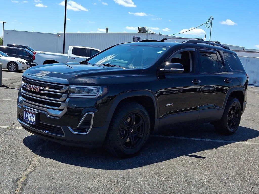 Used 2021 EBONY TWILIGHT METALLIC GMC AT4 image 6
